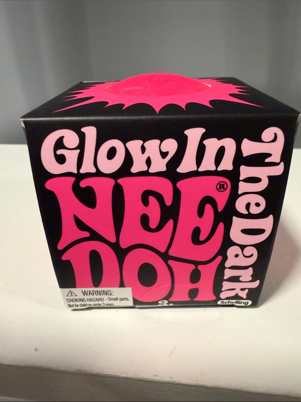 NeeDoh Glow In The Dark Squish Ball